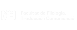 Logo Facultat de Filologia, Traducció i Comunicació